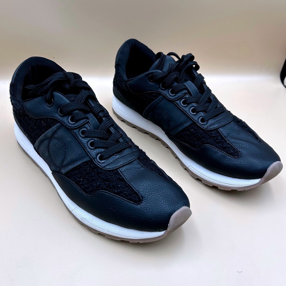 Baretraps Gwenda Black Mixed Media Sneakers BT-S2411164-001-225 Size 6.5M
